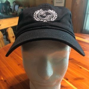 Mens black W&W American flag dad hat